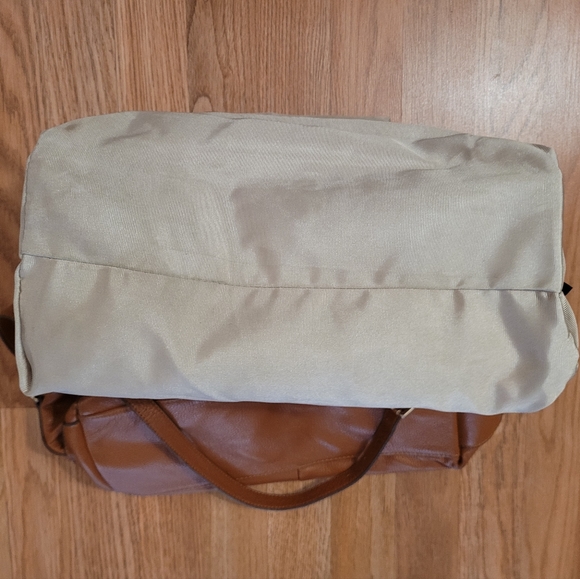 Ora Delphine  Adele Brown Leather Satchel - Picture 6 of 6